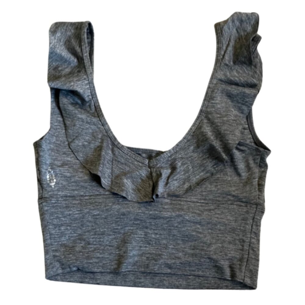Free People FP Movement Bondi Ruffle Crop Top